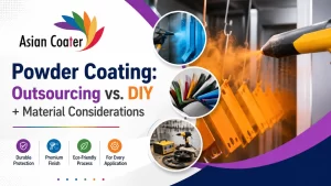 Read more about the article Powder Coating: Outsourcing vs. DIY + Material Considerations